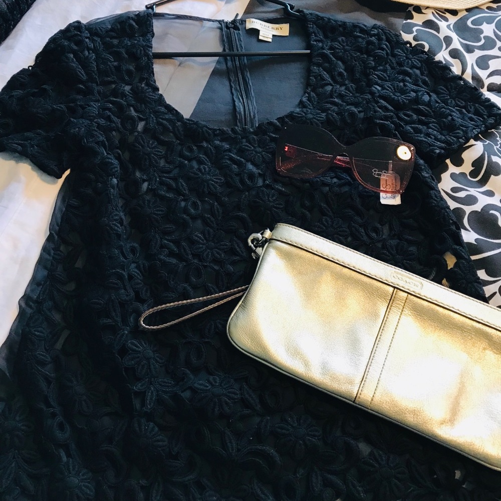 Black Burberry top cute